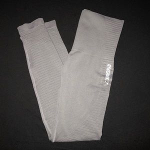 Gray Seamless Leggings